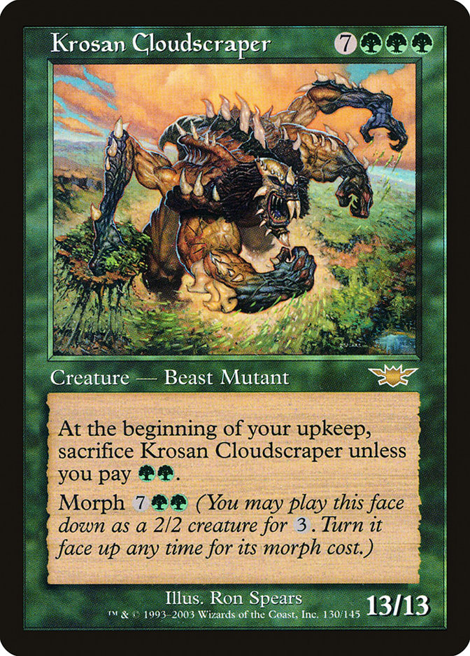 Krosan Cloudscraper [Legions] MTG Single Magic: The Gathering    | Red Claw Gaming