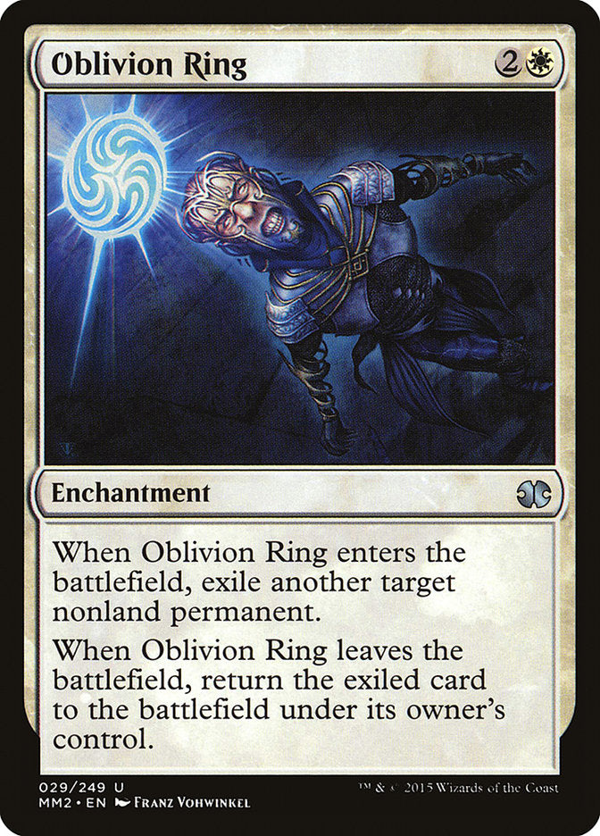 Oblivion Ring [Modern Masters 2015] MTG Single Magic: The Gathering    | Red Claw Gaming