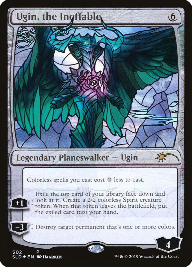 Ugin, the Ineffable (Stained Glass) [Secret Lair Drop Promos] MTG Single Magic: The Gathering    | Red Claw Gaming