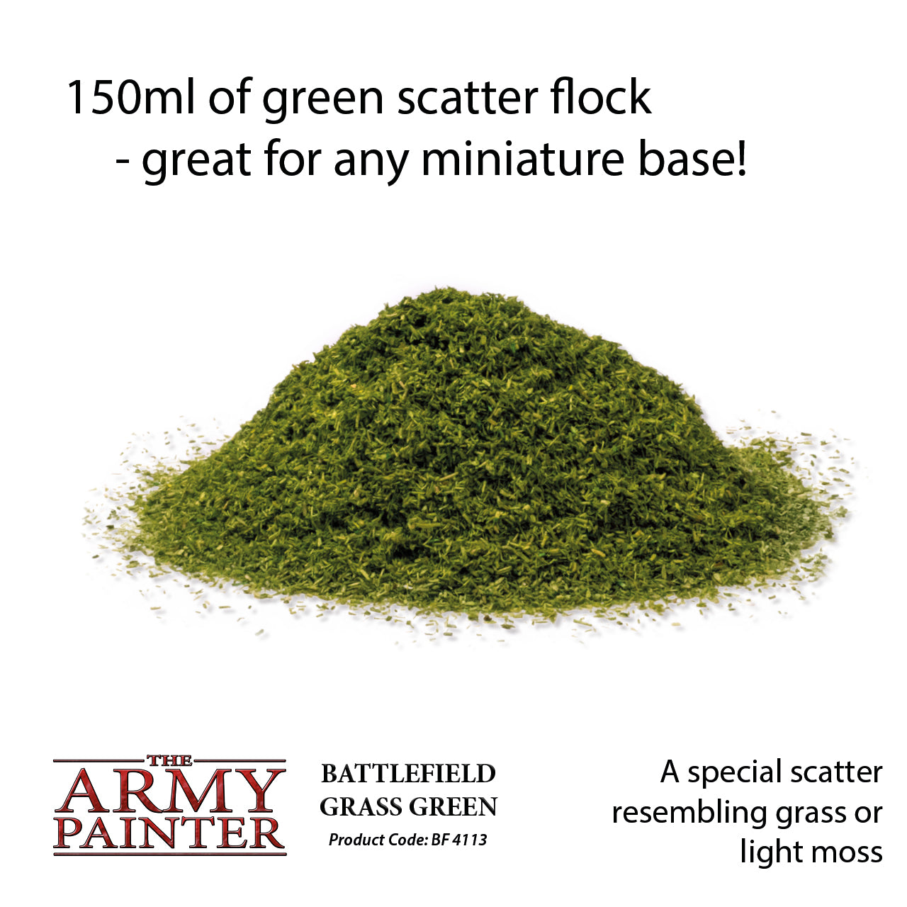 Grass Green, Flock Battlefield Army Painter    | Red Claw Gaming