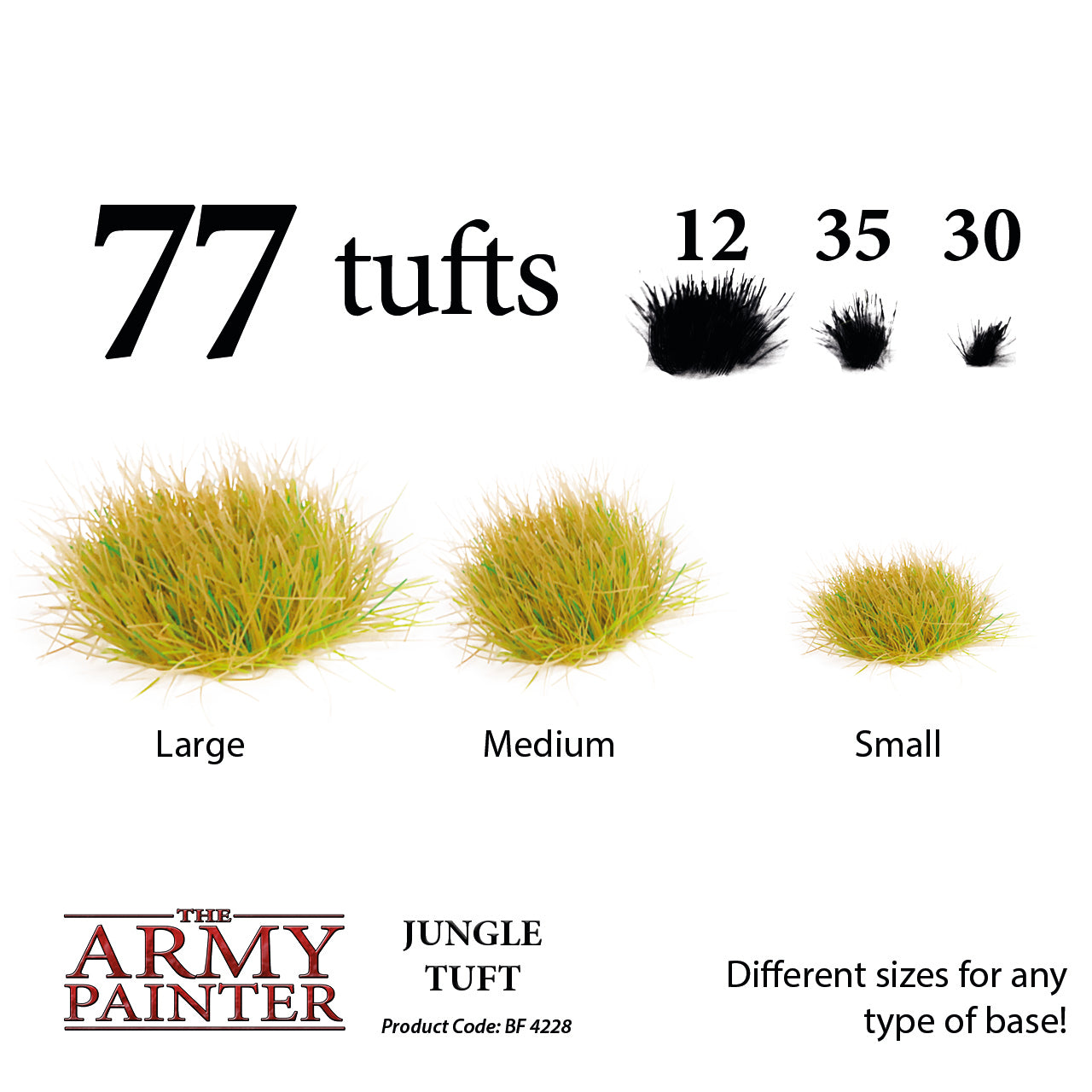 Jungle Tuft Battlefield Army Painter    | Red Claw Gaming