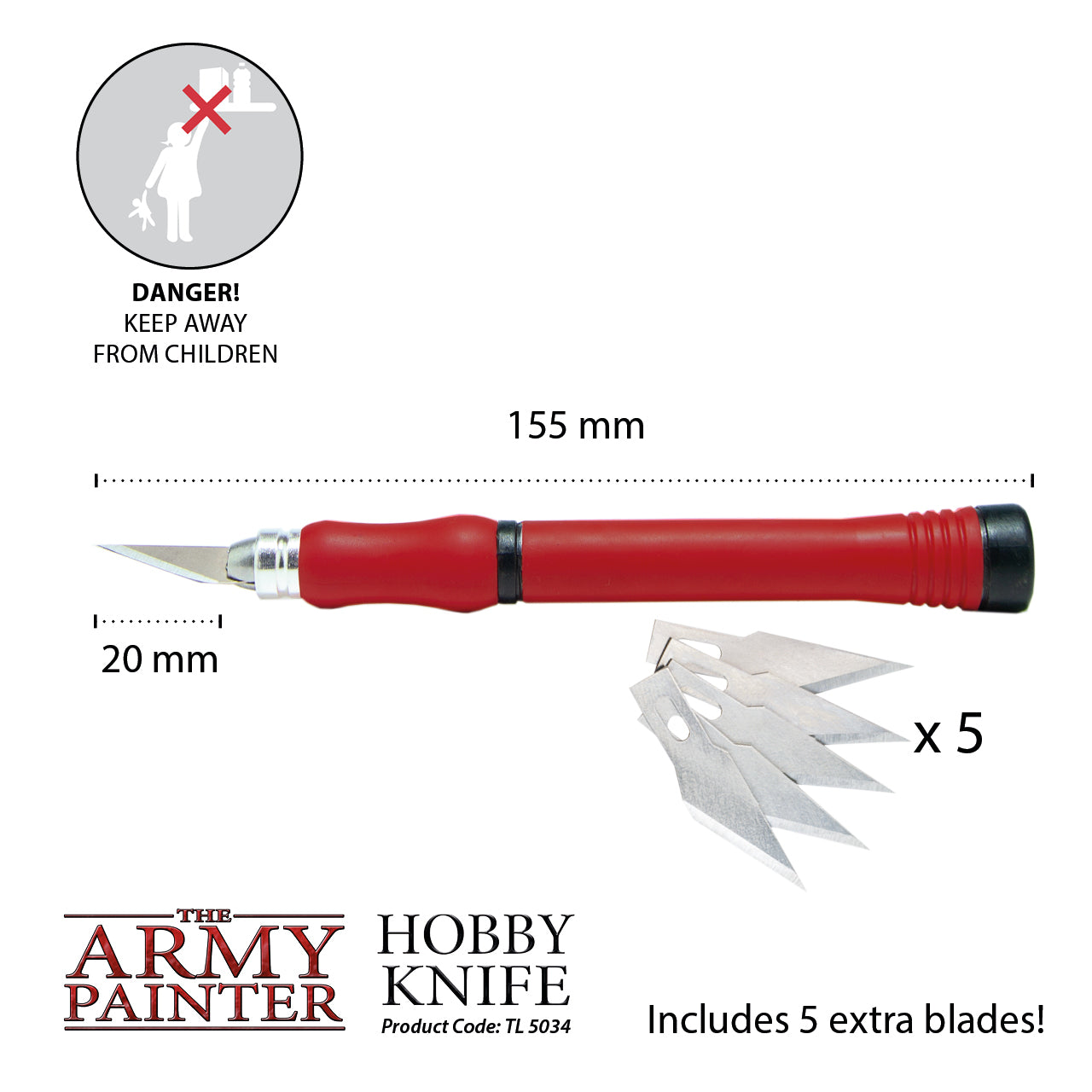 Hobby Knife Tool Army Painter    | Red Claw Gaming
