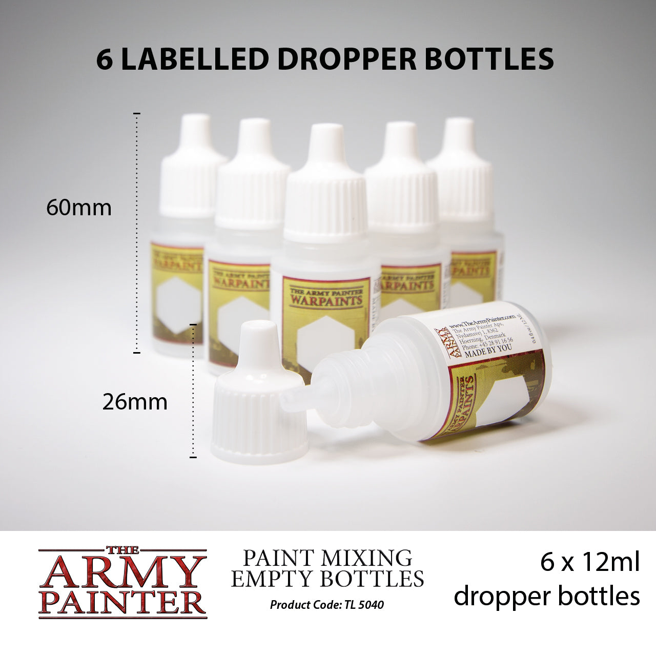 Empty Bottles Tool Army Painter    | Red Claw Gaming