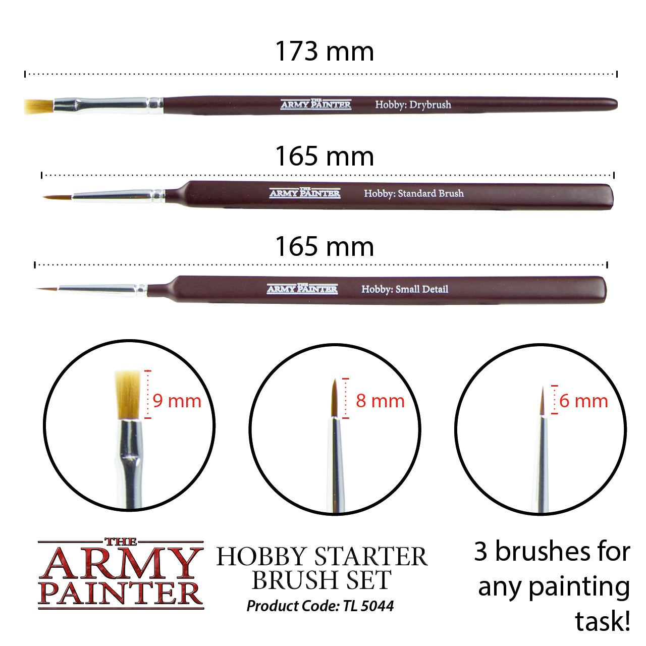 Hobby Brush Set Tool Army Painter    | Red Claw Gaming