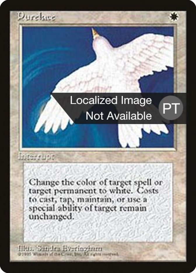 Purelace [Fourth Edition (Foreign Black Border)] MTG Single Magic: The Gathering    | Red Claw Gaming
