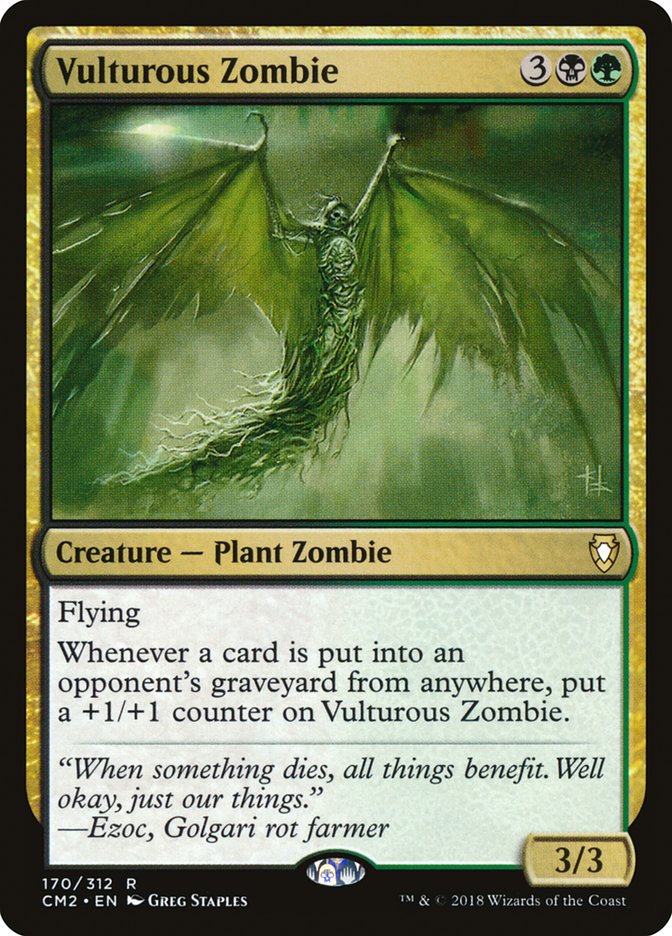 Vulturous Zombie [Commander Anthology Volume II] MTG Single Magic: The Gathering    | Red Claw Gaming