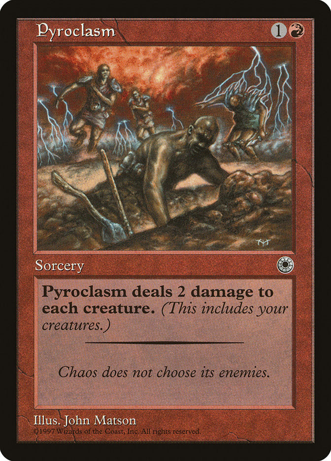 Pyroclasm [Portal] MTG Single Magic: The Gathering    | Red Claw Gaming