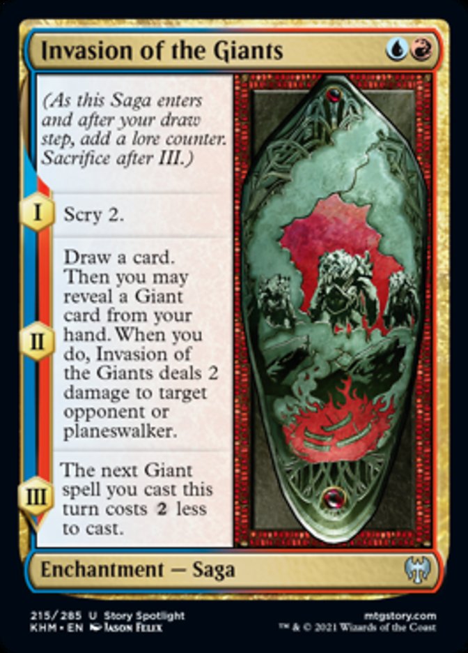 Invasion of the Giants [Kaldheim] MTG Single Magic: The Gathering    | Red Claw Gaming