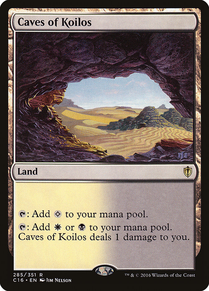 Caves of Koilos [Commander 2016] MTG Single Magic: The Gathering    | Red Claw Gaming