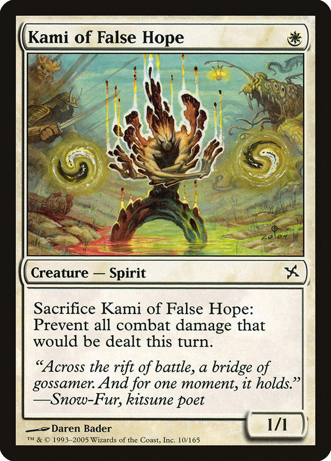Kami of False Hope [Betrayers of Kamigawa] MTG Single Magic: The Gathering    | Red Claw Gaming