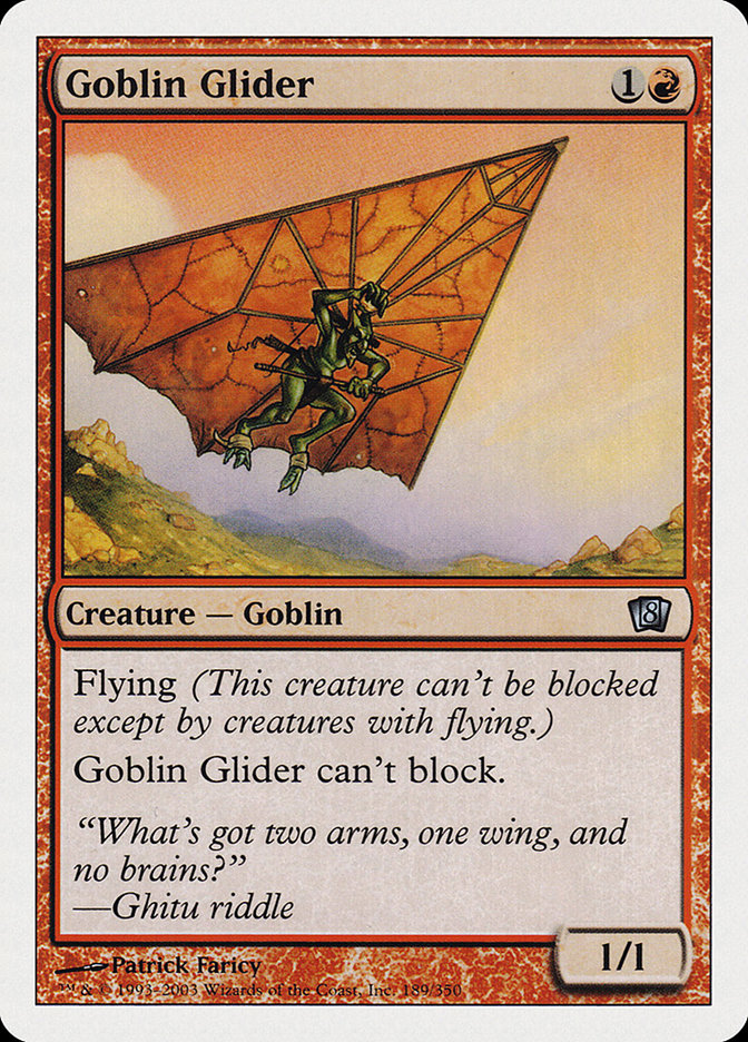 Goblin Glider [Eighth Edition] MTG Single Magic: The Gathering    | Red Claw Gaming