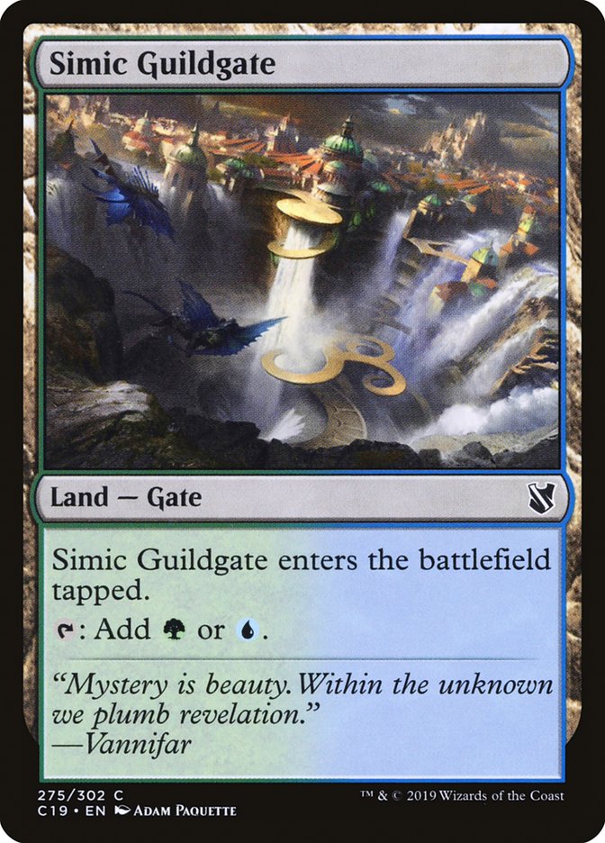 Simic Guildgate [Commander 2019] MTG Single Magic: The Gathering    | Red Claw Gaming