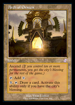 Arch of Orazca (Timeshifted) [Time Spiral Remastered] MTG Single Magic: The Gathering    | Red Claw Gaming