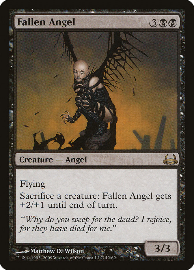 Fallen Angel [Duel Decks: Divine vs. Demonic] MTG Single Magic: The Gathering    | Red Claw Gaming