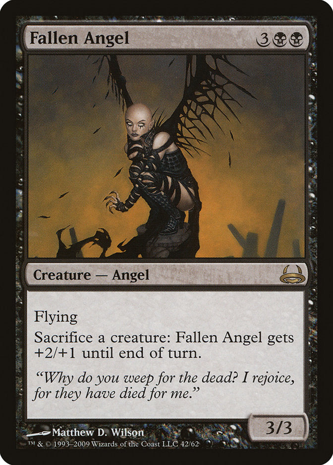 Fallen Angel [Duel Decks: Divine vs. Demonic] MTG Single Magic: The Gathering    | Red Claw Gaming