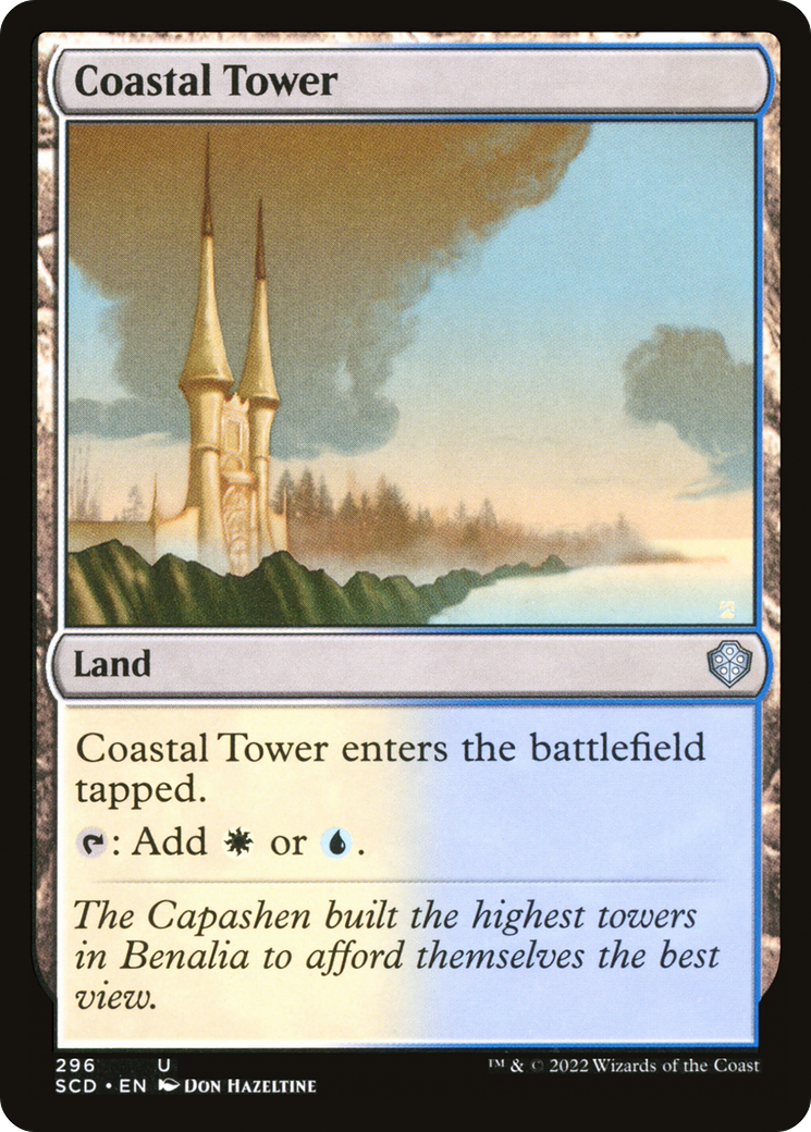 Coastal Tower [Starter Commander Decks] MTG Single Magic: The Gathering    | Red Claw Gaming