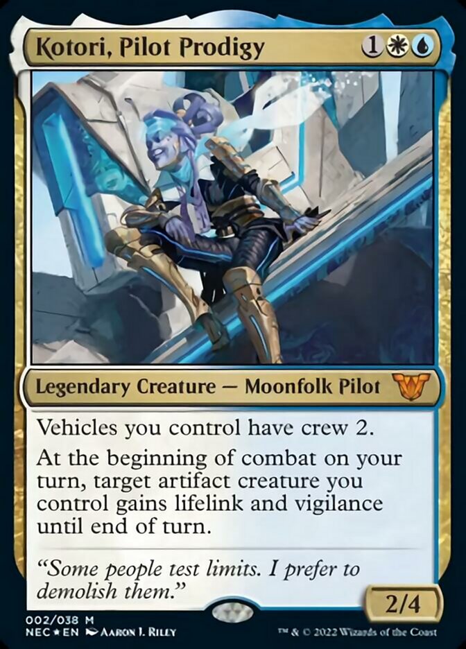 Kotori, Pilot Prodigy [Kamigawa: Neon Dynasty Commander] MTG Single Magic: The Gathering    | Red Claw Gaming