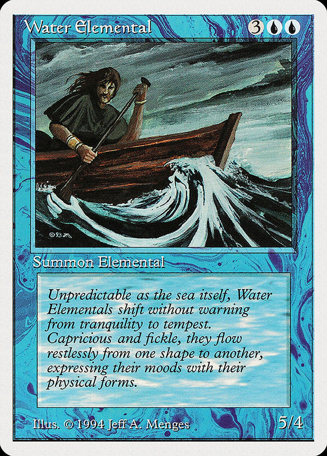 Water Elemental [Summer Magic / Edgar] MTG Single Magic: The Gathering    | Red Claw Gaming