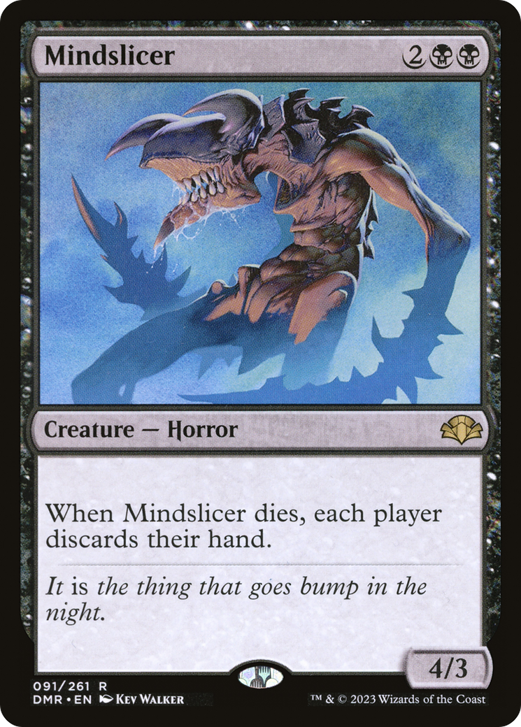 Mindslicer [Dominaria Remastered] MTG Single Magic: The Gathering    | Red Claw Gaming