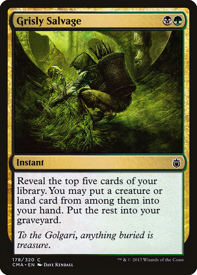 Grisly Salvage [Commander Anthology] MTG Single Magic: The Gathering    | Red Claw Gaming