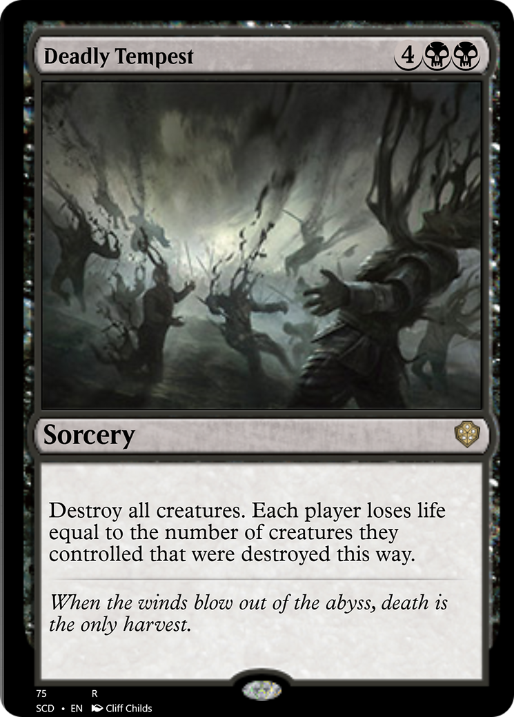 Deadly Tempest [Starter Commander Decks] MTG Single Magic: The Gathering    | Red Claw Gaming