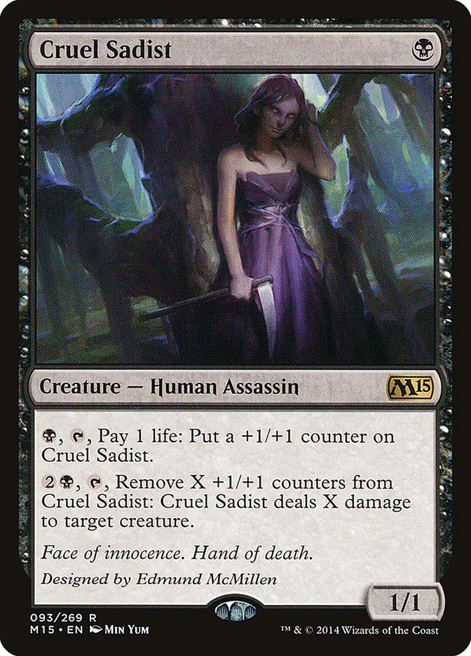 Cruel Sadist [Magic 2015] MTG Single Magic: The Gathering    | Red Claw Gaming