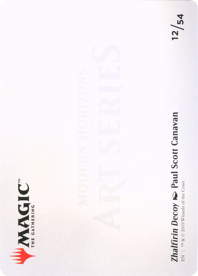 Zhalfirin Decoy // Zhalfirin Decoy [Modern Horizons Art Series] MTG Single Magic: The Gathering    | Red Claw Gaming