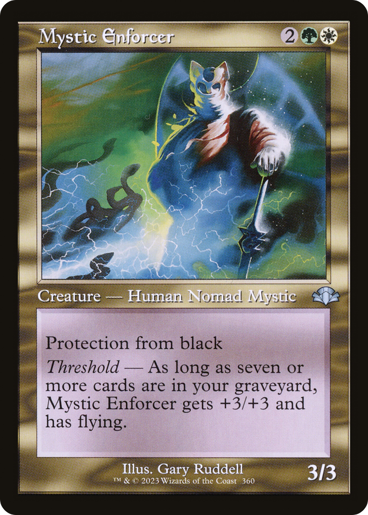 Mystic Enforcer (Retro) [Dominaria Remastered] MTG Single Magic: The Gathering    | Red Claw Gaming