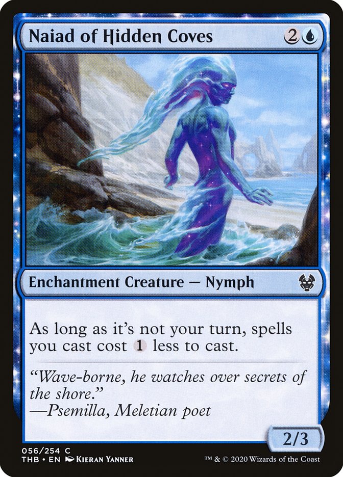Naiad of Hidden Coves [Theros Beyond Death] MTG Single Magic: The Gathering    | Red Claw Gaming