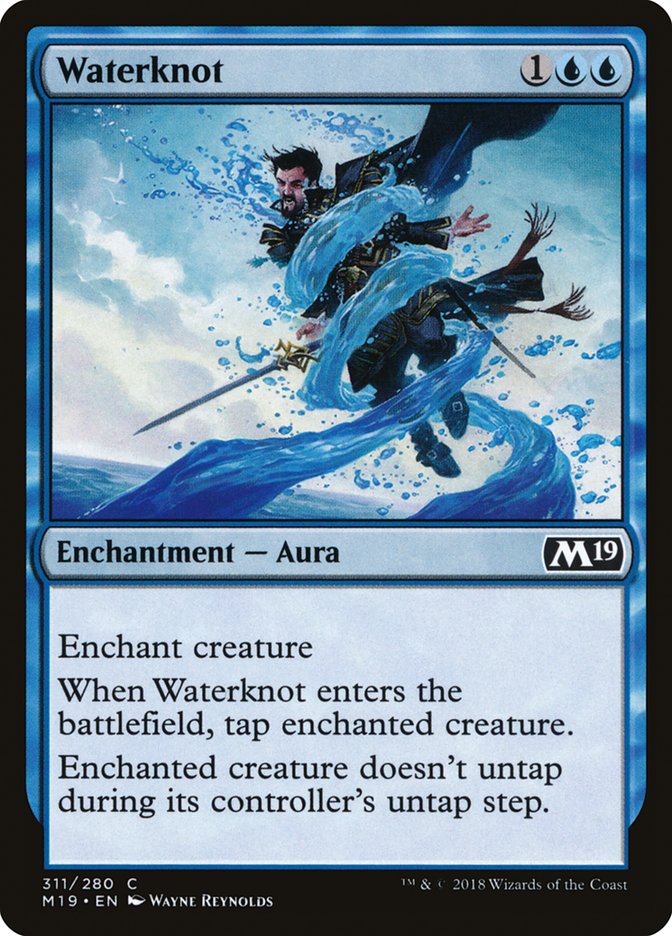 Waterknot [Core Set 2019] MTG Single Magic: The Gathering    | Red Claw Gaming