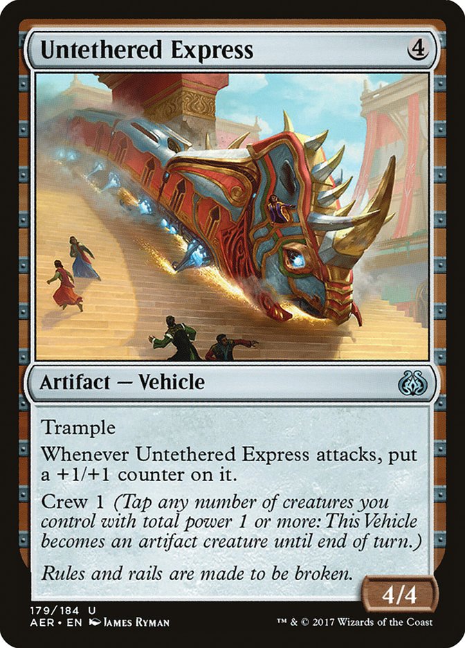Untethered Express [Aether Revolt] MTG Single Magic: The Gathering    | Red Claw Gaming
