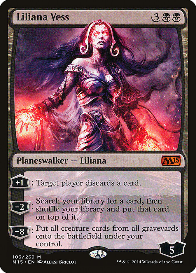 Liliana Vess [Magic 2015] MTG Single Magic: The Gathering    | Red Claw Gaming