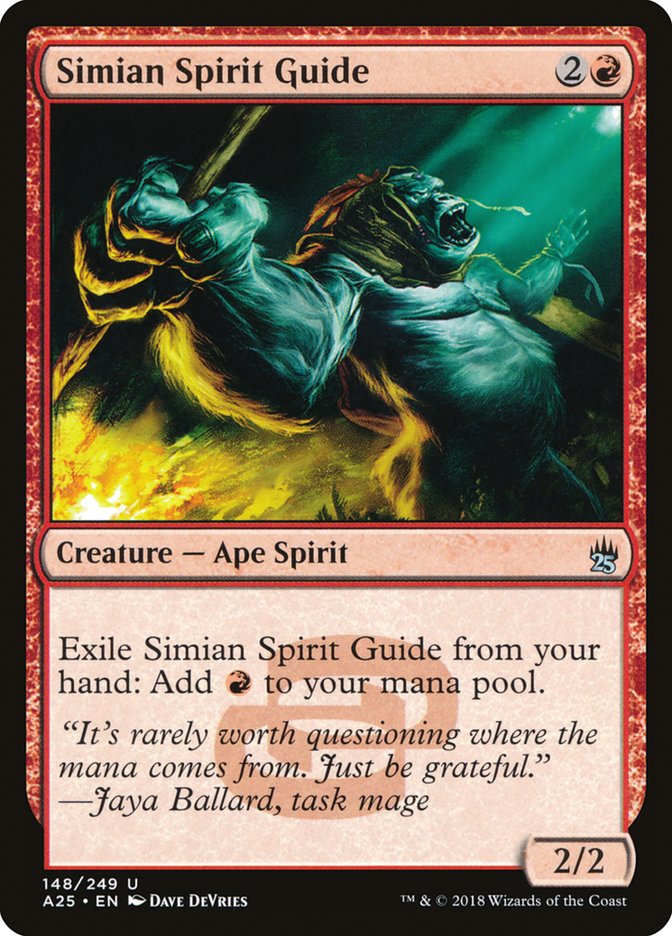 Simian Spirit Guide [Masters 25] MTG Single Magic: The Gathering    | Red Claw Gaming