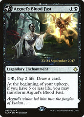 Arguel's Blood Fast // Temple of Aclazotz [Ixalan Prerelease Promos] MTG Single Magic: The Gathering    | Red Claw Gaming