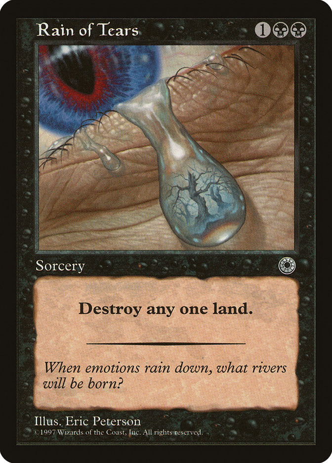Rain of Tears [Portal] MTG Single Magic: The Gathering    | Red Claw Gaming