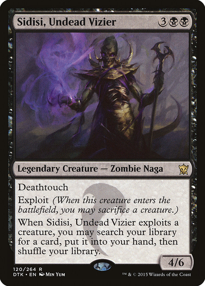 Sidisi, Undead Vizier [Dragons of Tarkir] MTG Single Magic: The Gathering    | Red Claw Gaming