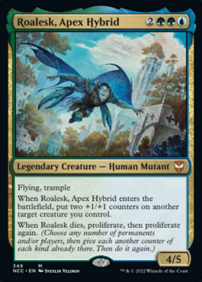 Roalesk, Apex Hybrid [Streets of New Capenna Commander] MTG Single Magic: The Gathering    | Red Claw Gaming
