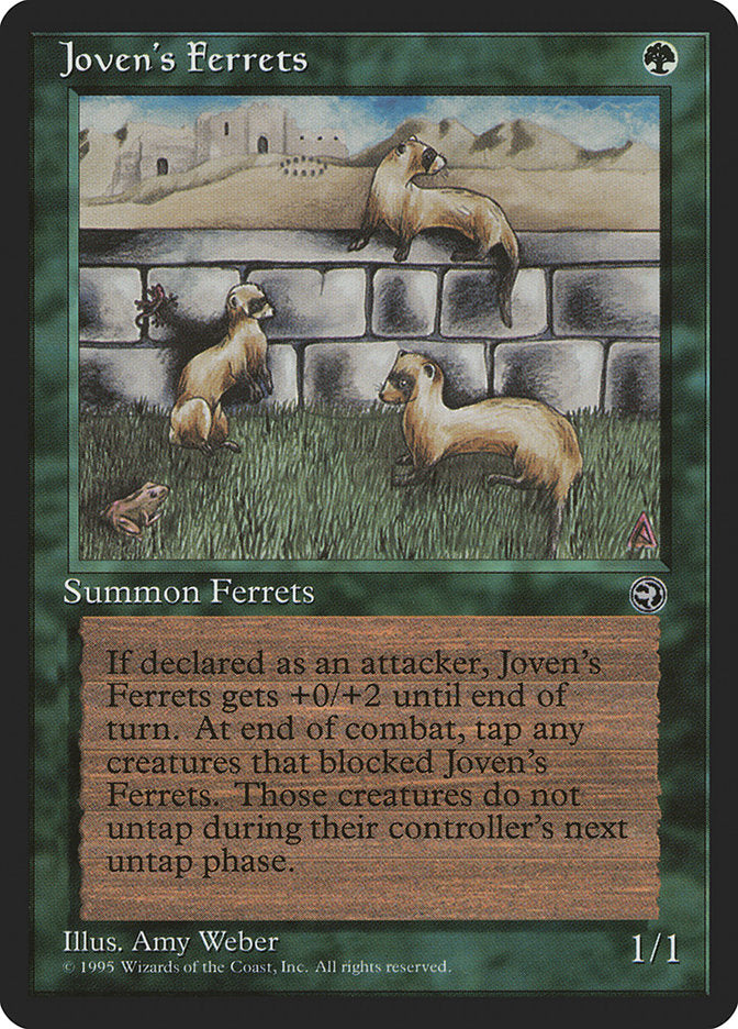 Joven's Ferrets [Homelands] MTG Single Magic: The Gathering    | Red Claw Gaming