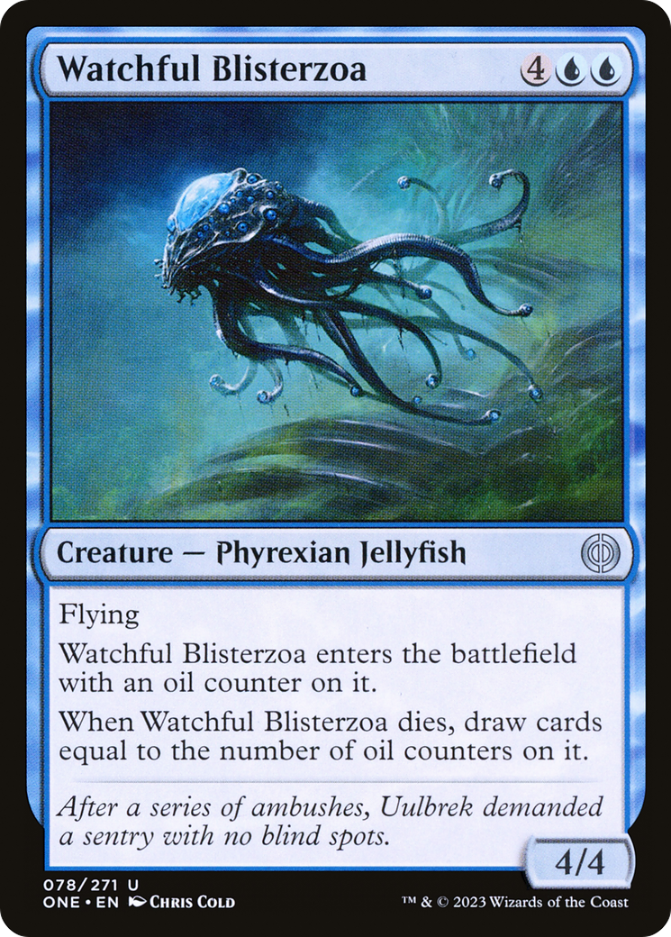 Watchful Blisterzoa [Phyrexia: All Will Be One] MTG Single Magic: The Gathering    | Red Claw Gaming