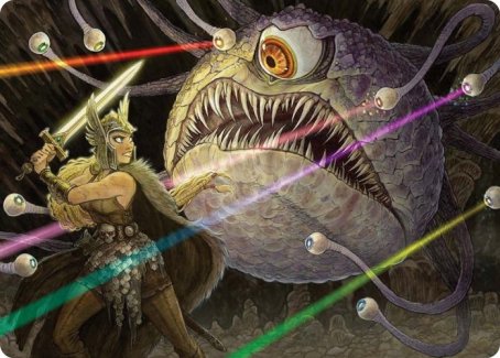 Hive of the Eye Tyrant Art Card [Dungeons & Dragons: Adventures in the Forgotten Realms Art Series] MTG Single Magic: The Gathering    | Red Claw Gaming