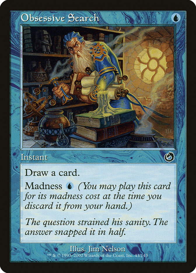 Obsessive Search [Torment] MTG Single Magic: The Gathering    | Red Claw Gaming