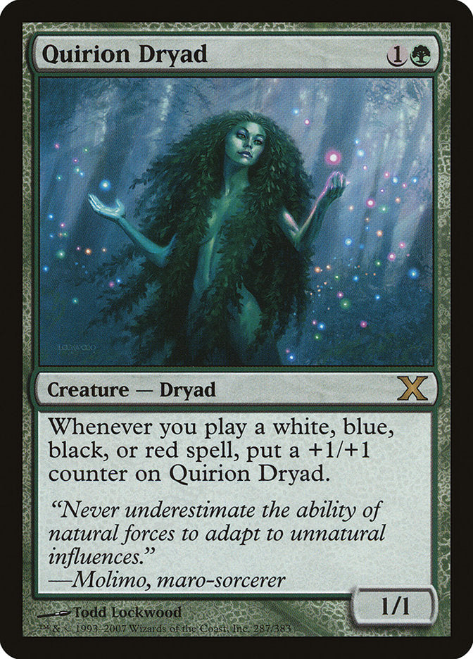 Quirion Dryad [Tenth Edition] MTG Single Magic: The Gathering    | Red Claw Gaming