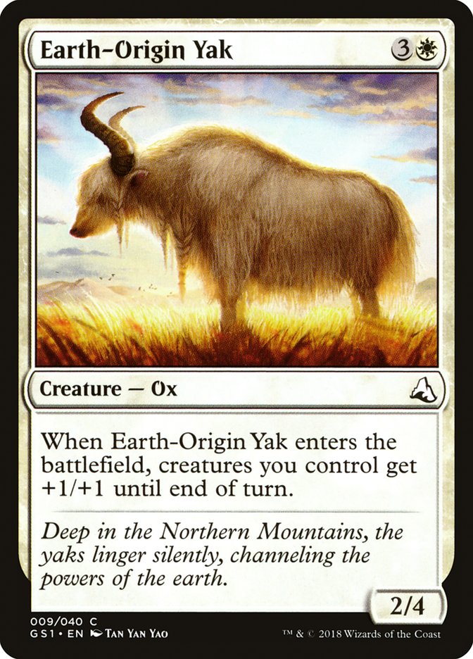 Earth-Origin Yak [Global Series Jiang Yanggu & Mu Yanling] MTG Single Magic: The Gathering    | Red Claw Gaming