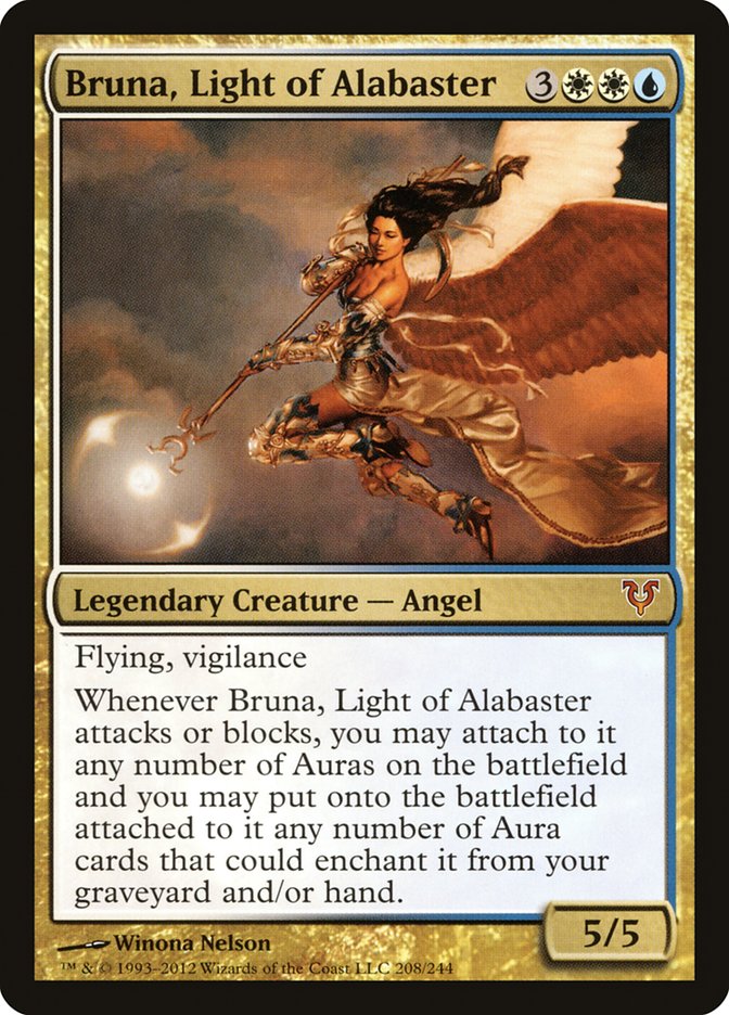 Bruna, Light of Alabaster [Avacyn Restored] MTG Single Magic: The Gathering    | Red Claw Gaming