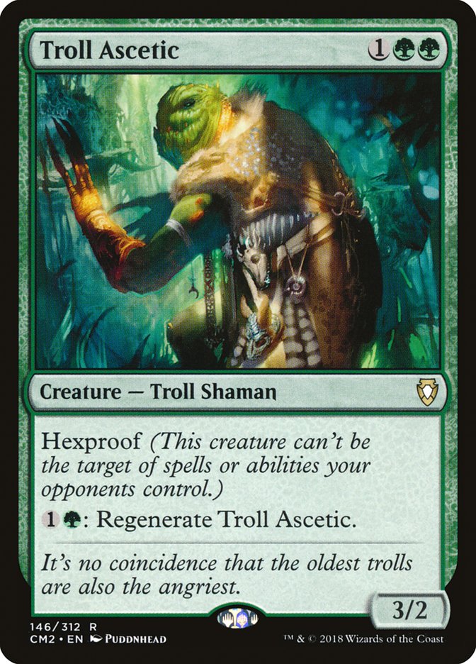 Troll Ascetic [Commander Anthology Volume II] MTG Single Magic: The Gathering    | Red Claw Gaming