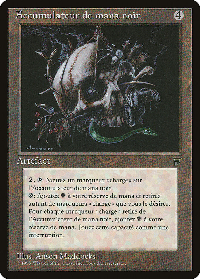 Black Mana Battery (French) - "Accumulateur de mana noir" [Renaissance] MTG Single Magic: The Gathering    | Red Claw Gaming