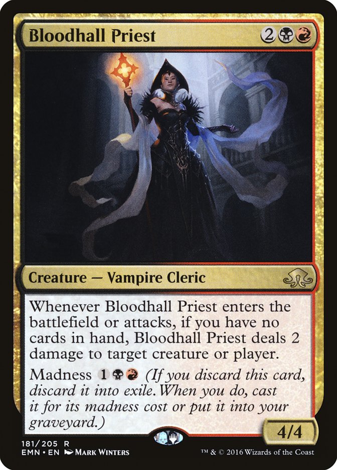 Bloodhall Priest [Eldritch Moon] MTG Single Magic: The Gathering    | Red Claw Gaming