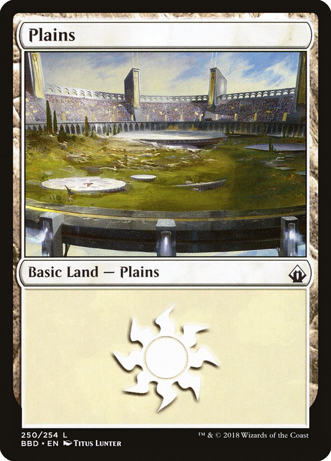 Plains (250) [Battlebond] MTG Single Magic: The Gathering    | Red Claw Gaming