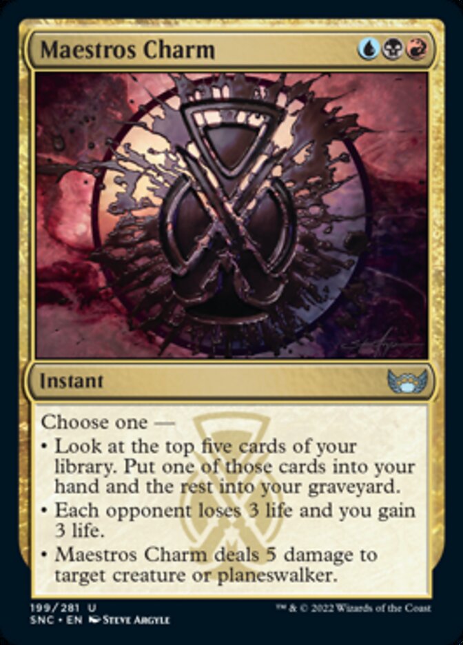 Maestros Charm [Streets of New Capenna] MTG Single Magic: The Gathering    | Red Claw Gaming