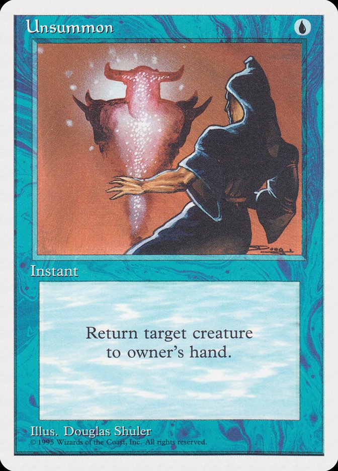 Unsummon [Rivals Quick Start Set] MTG Single Magic: The Gathering    | Red Claw Gaming